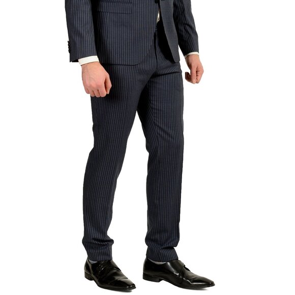 Hugo Boss Men's "Reymond/Wenten" Extra Slim Fit 100% Wool Suit US 40S IT 50S - Picture 2 of 13